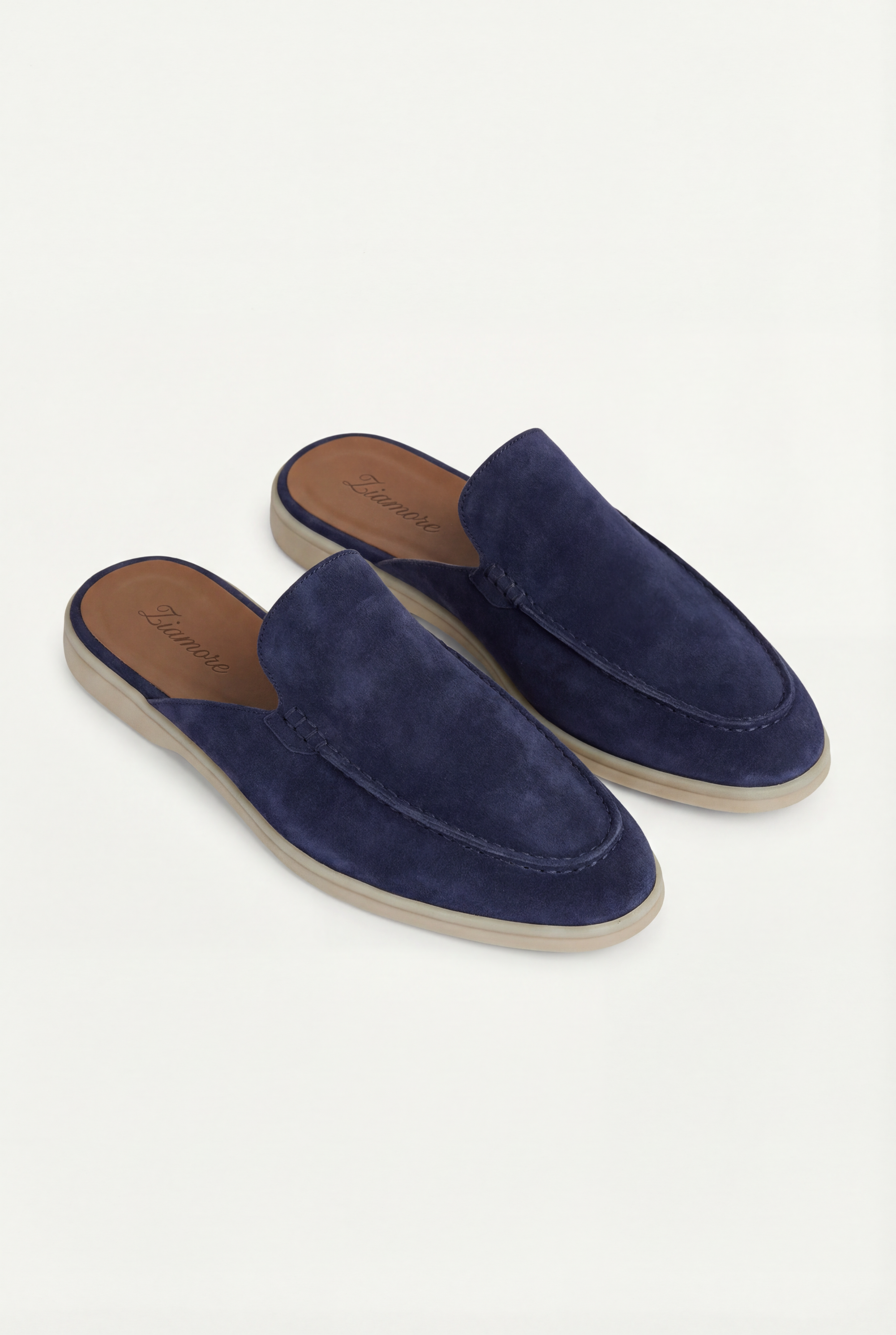 Yacht Suède Mule Navy Blue