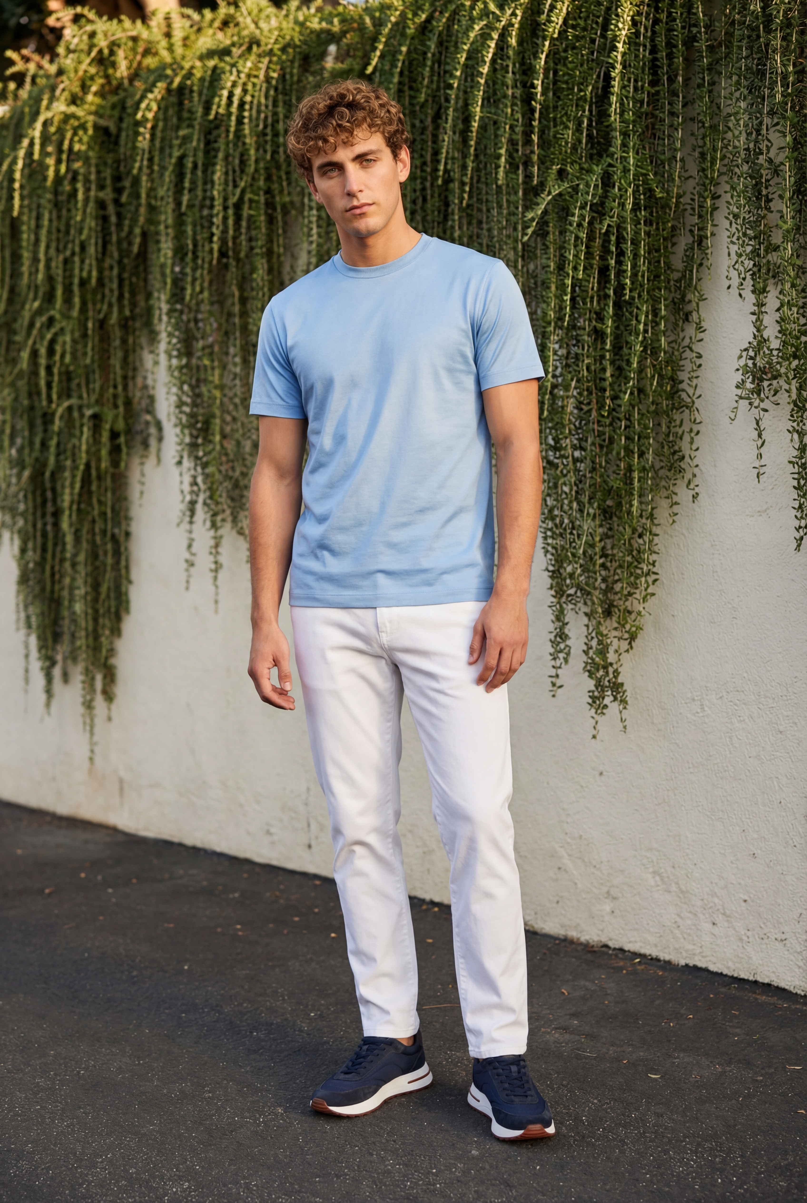 Portofino Sneaker Suede Blue