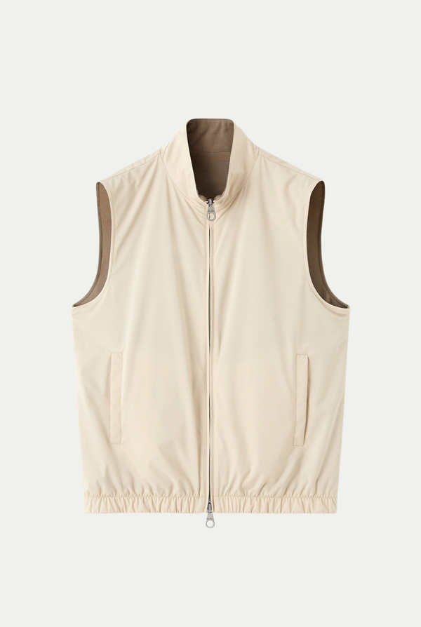 Reversible Bodywarmer Beige