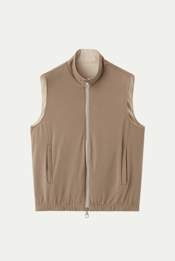 Reversible Bodywarmer Beige
