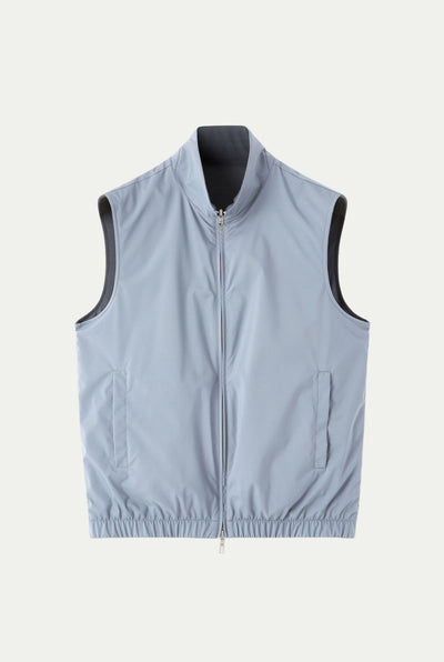 Reversible Bodywarmer Baby Blue