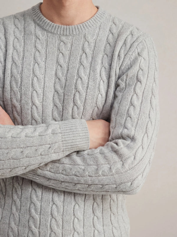 Como Cashmere Knit Grey