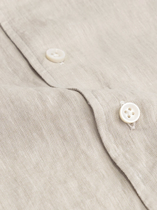 Linen Seaside Shirt Sand