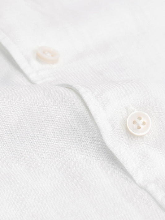 Linen Seaside Shirt White