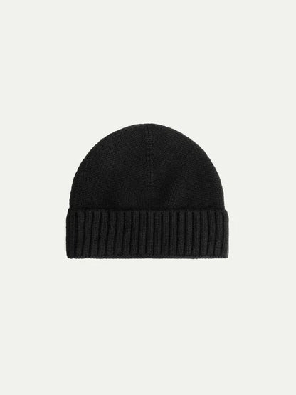 Cashmere Black Hat