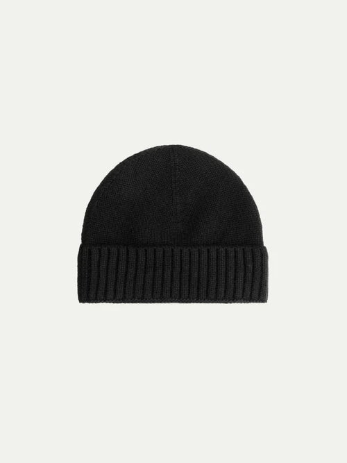 Cashmere Black Hat
