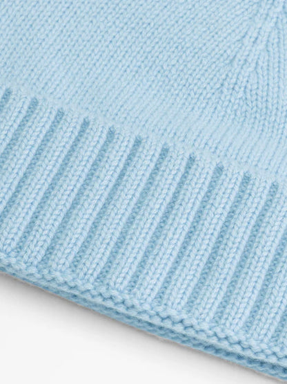 Cashmere Light Blue Hat