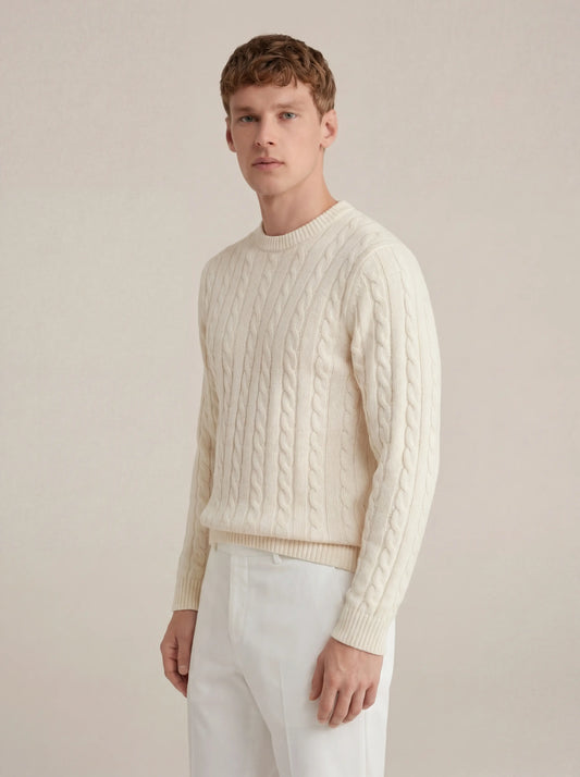 Como Cashmere Knit Beige