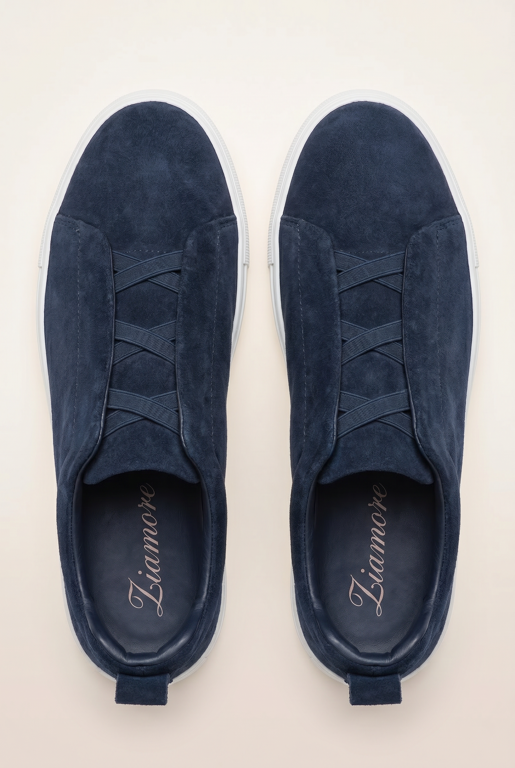 Monaco Suede Sneaker Navy
