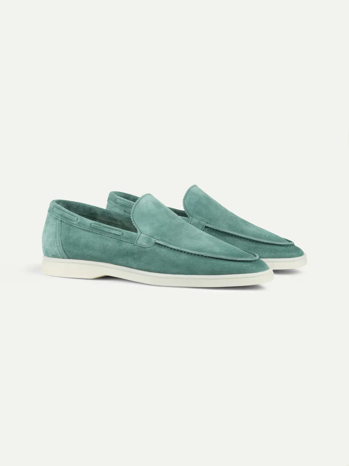 Suede Summer Loafer Apple Blue