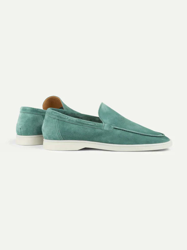 Suede Summer Loafer Apple Blue