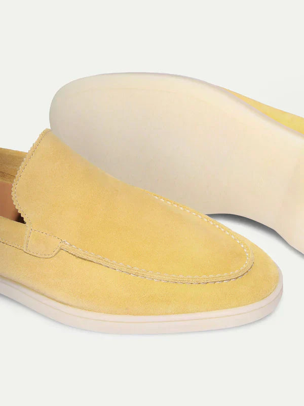 Suede Summer Loafer Citrus Yellow