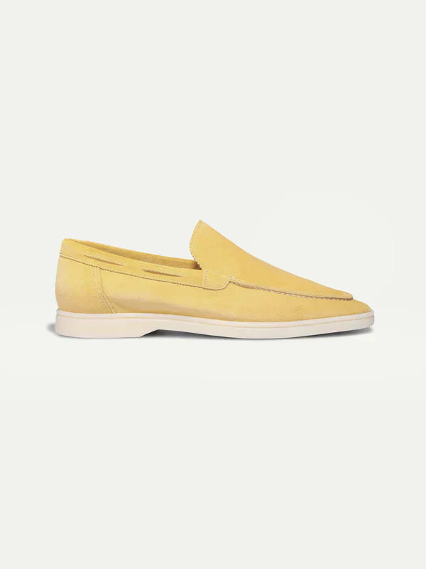 Suede Summer Loafer Citrus Yellow