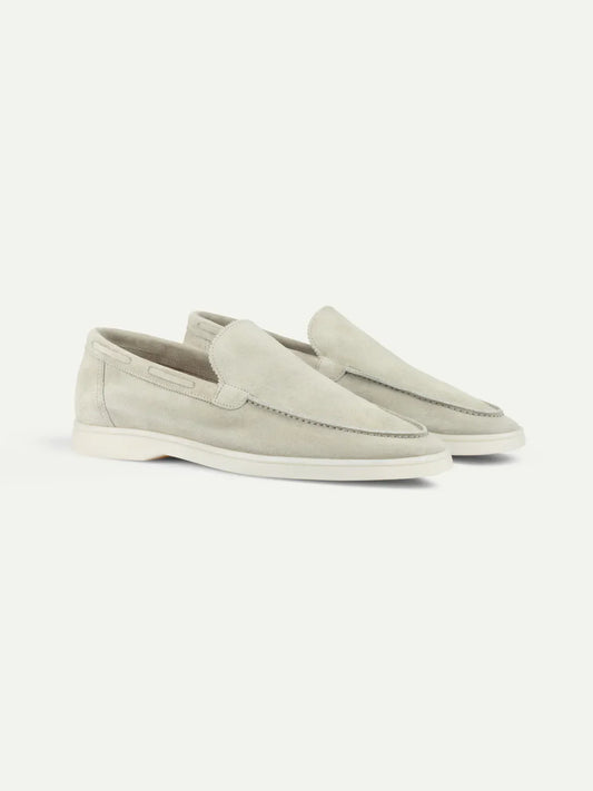 Suede Summer Loafer Creme