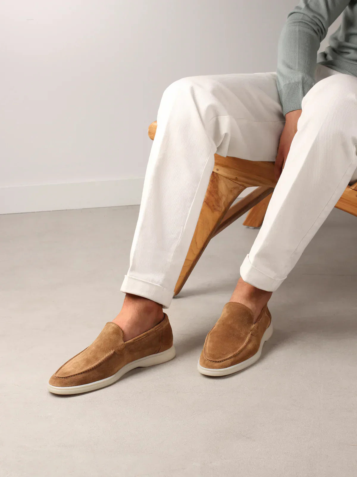 Suede Summer Loafer Desert