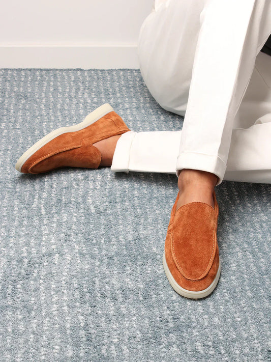 Suede Summer Loafer Fruity Orange