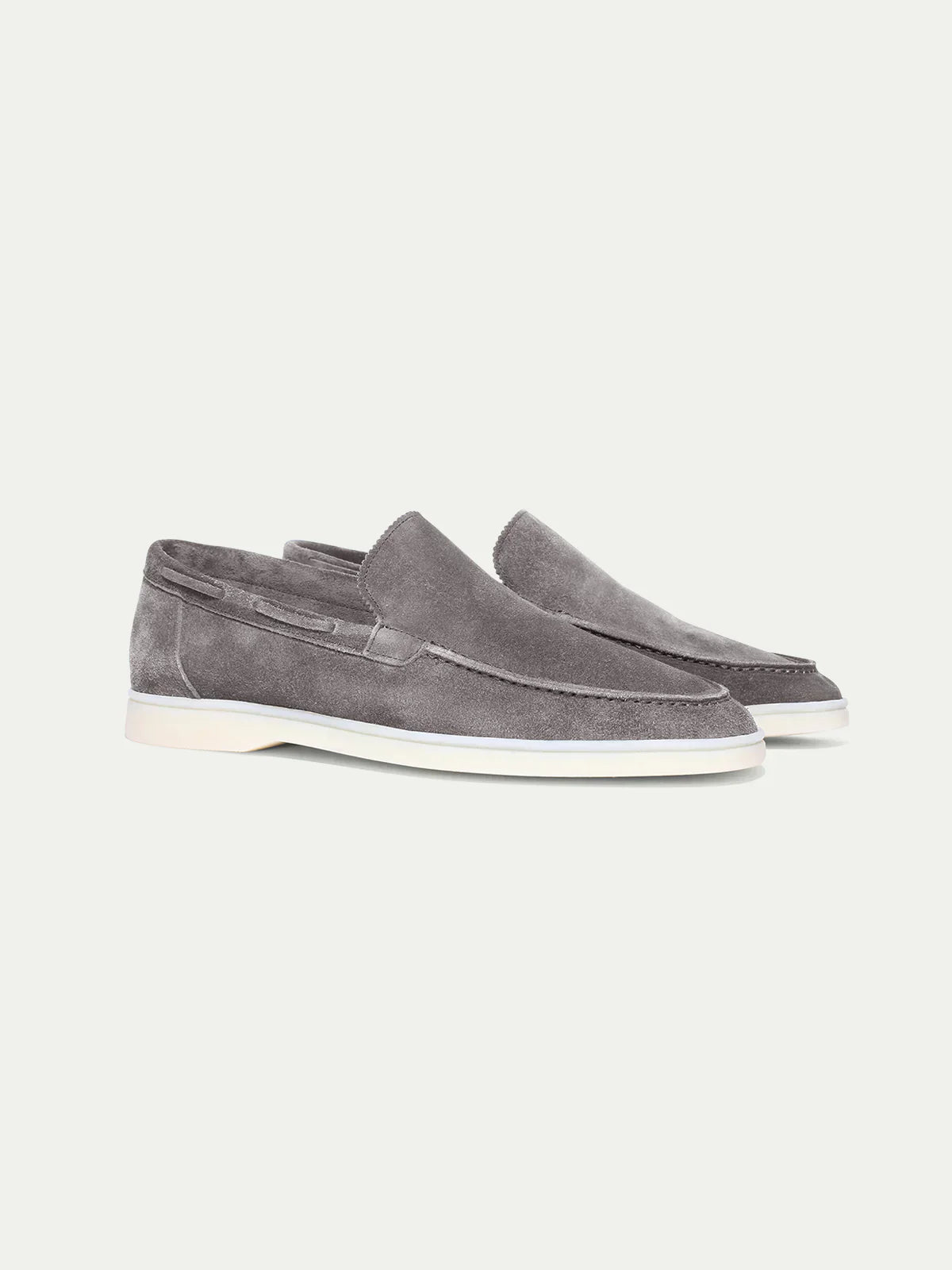 Classic Suède Loafer Gray