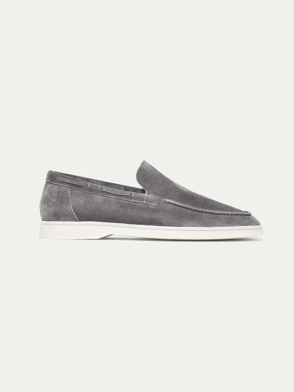 Suede Summer Loafer Gray