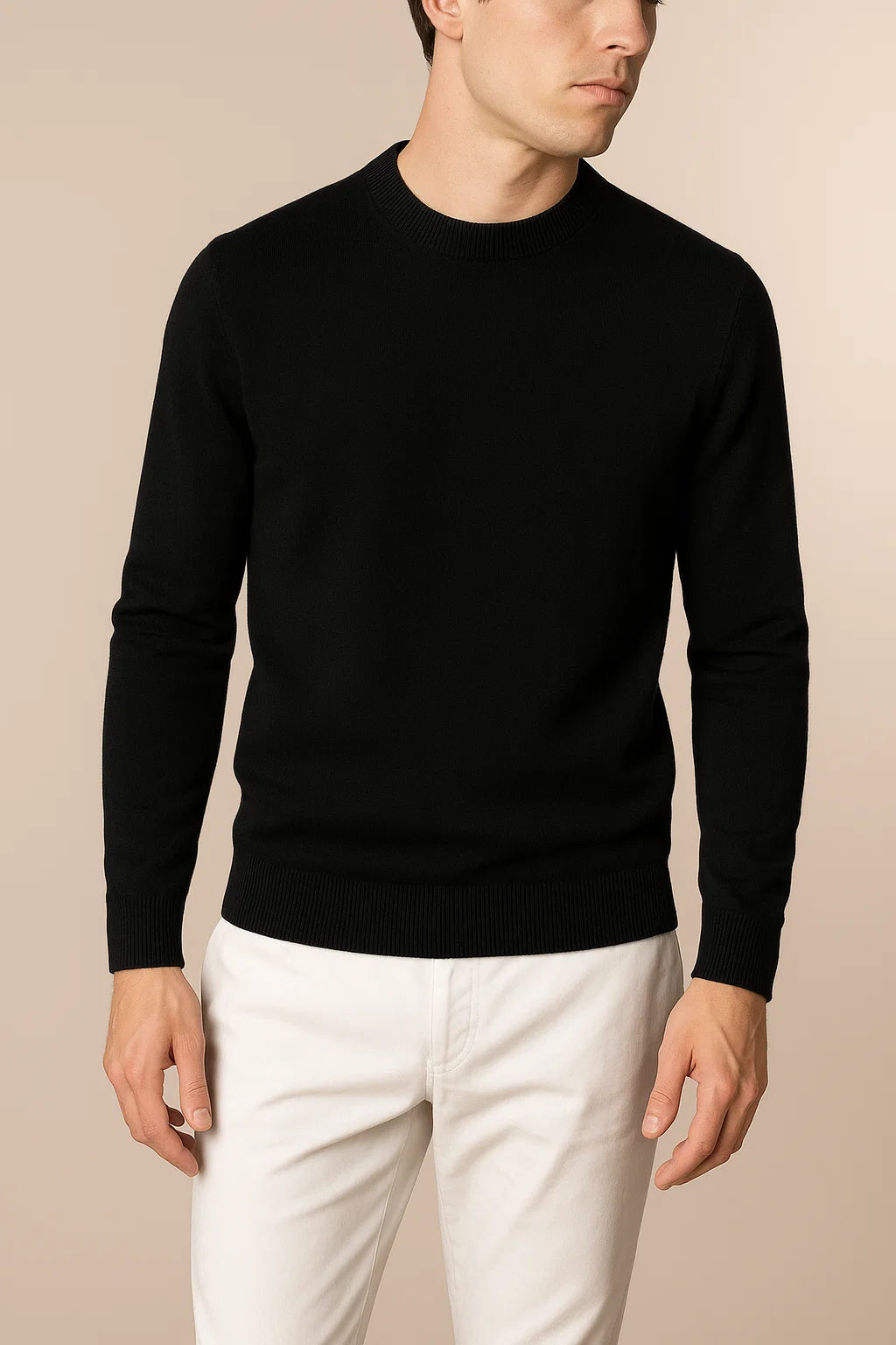 Laurenti cashmere crewneck Black