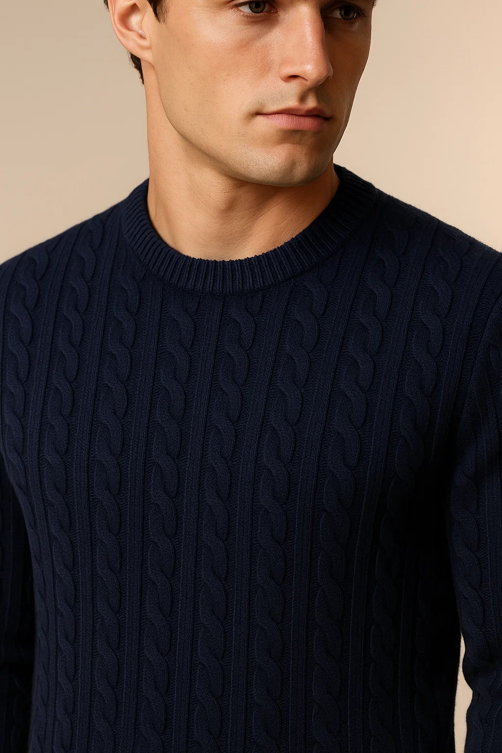 Como Cashmere Knit Navy