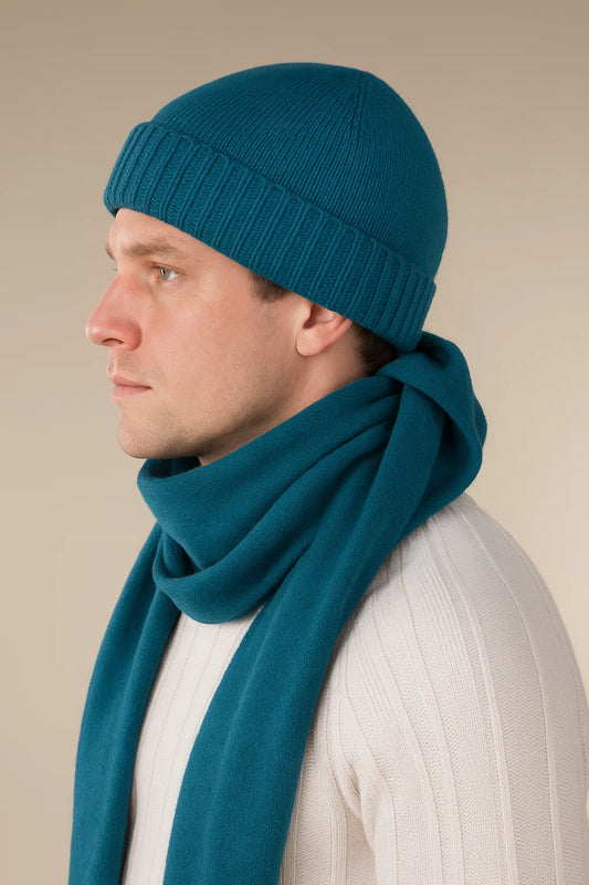Cashmere Teal Hat