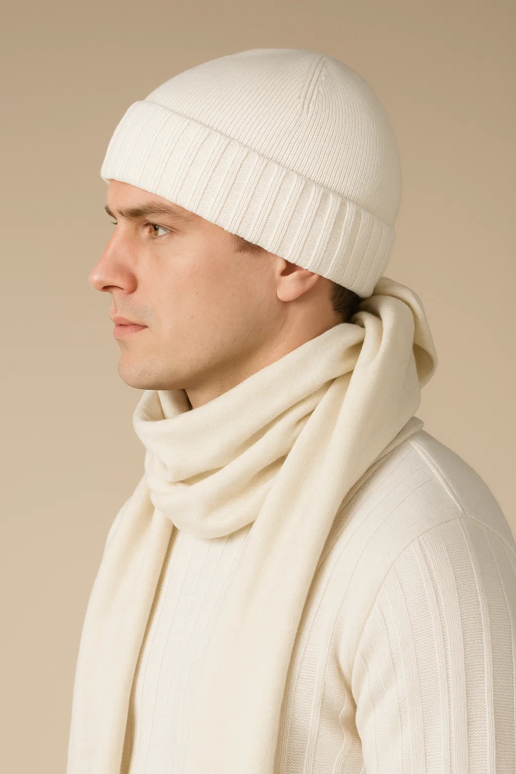 Cashmere Ivory Hat