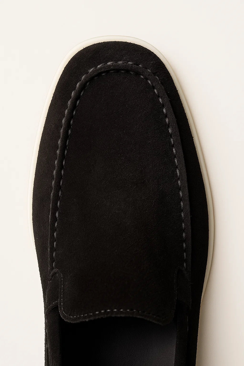 Suede Summer Loafer Black