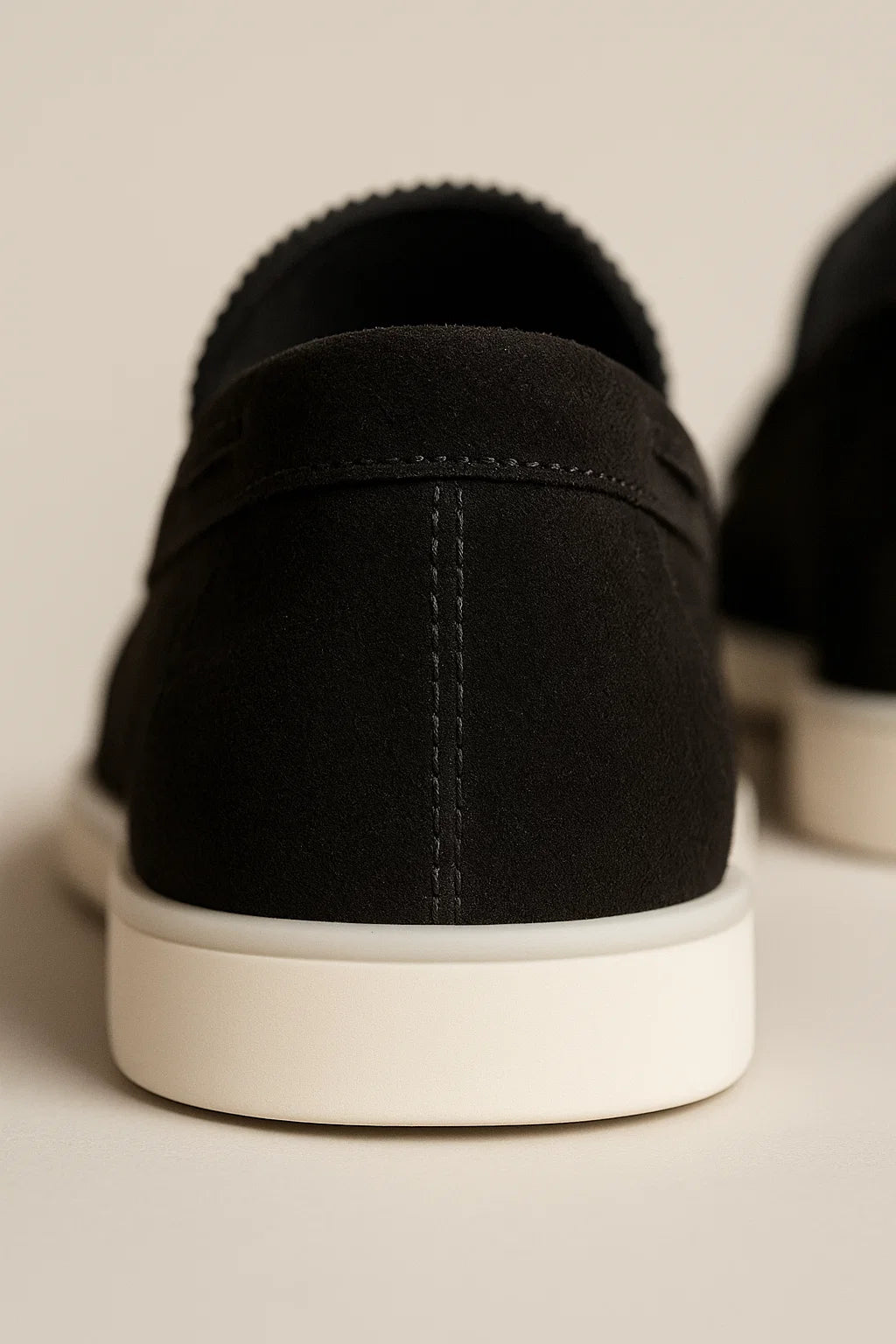 Suede Summer Loafer Black