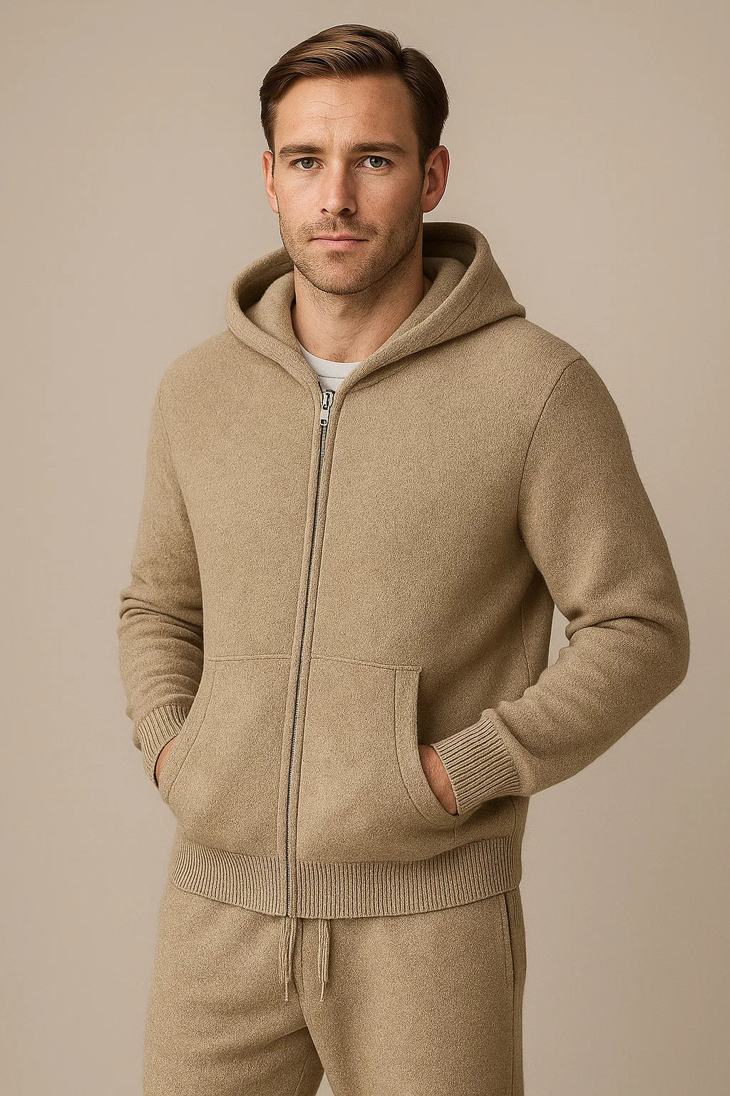 Ziamore Cashmere Set Beige