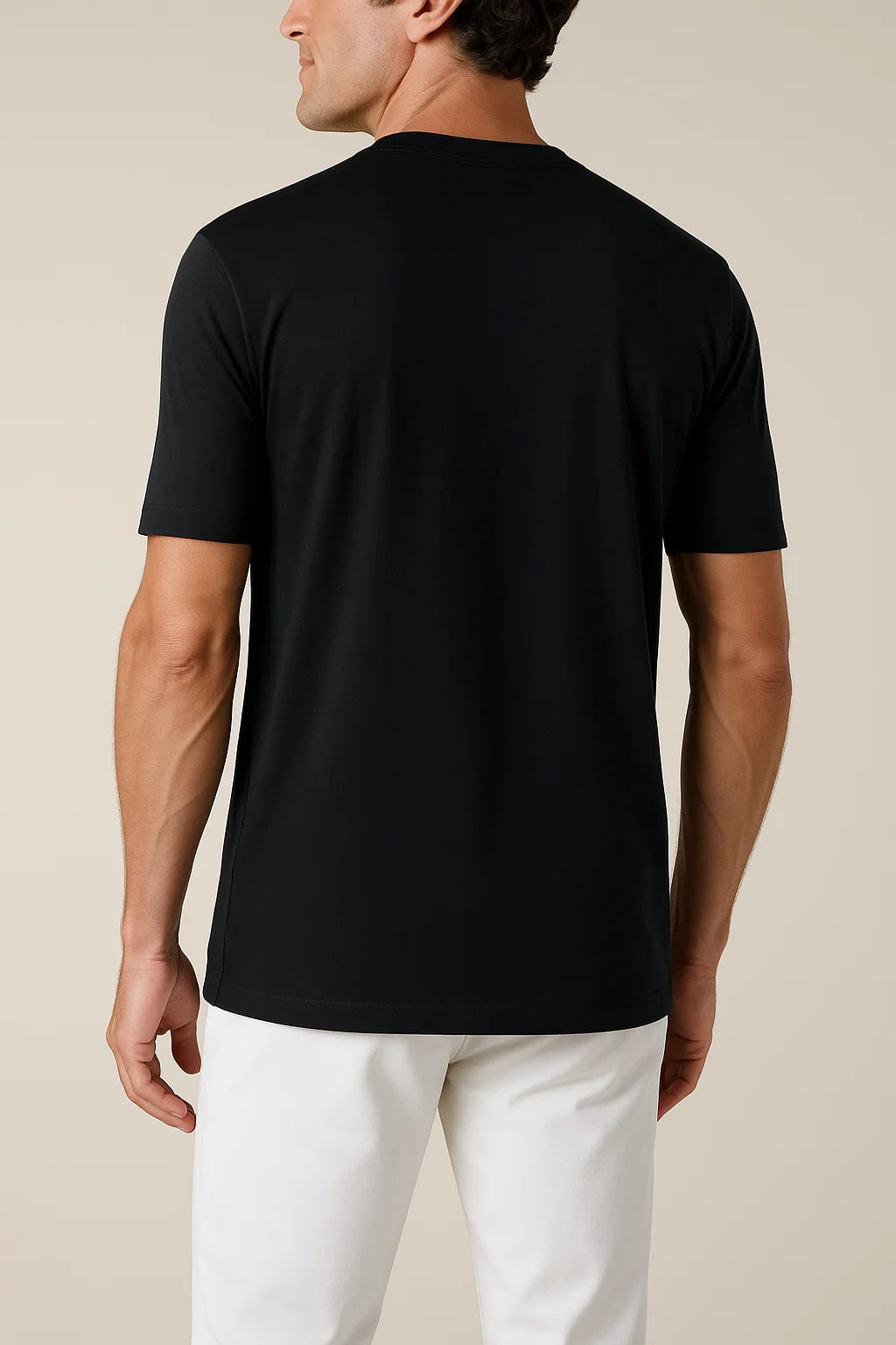 Linen City T-shirt Black