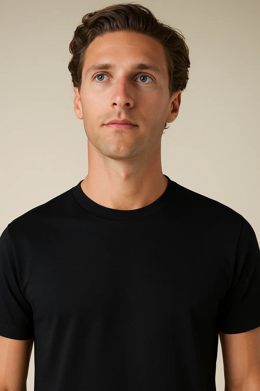 Linen City T-shirt Black