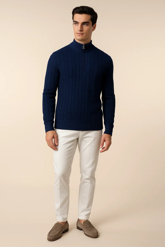 Corsaro Sweater Navy Blue